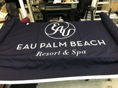 Hotel Banner | Hospitality signage South Florida | GNS Wraps