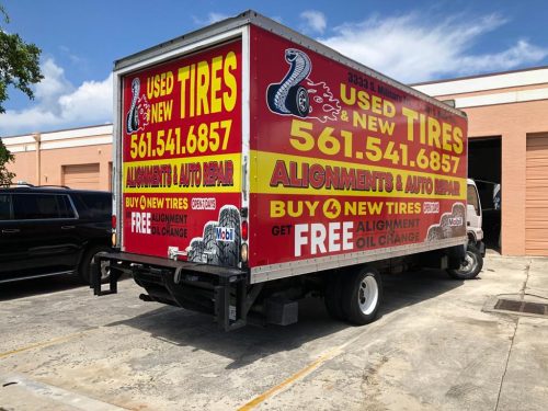 Used & New Tires | Fleet Wraps In South Florida | GNS Wraps