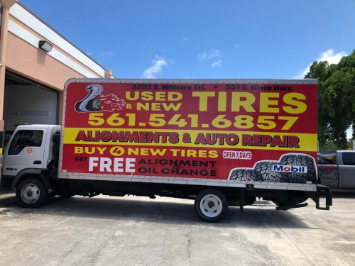 Used & New Tires | Fleet Vehicle Wraps | GNS Wraps